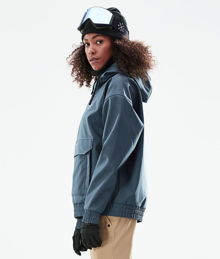 Dope Cyclone W 21 Chaqueta Snowboard Mujer Metal Blue Renewed, Image 7 of 10