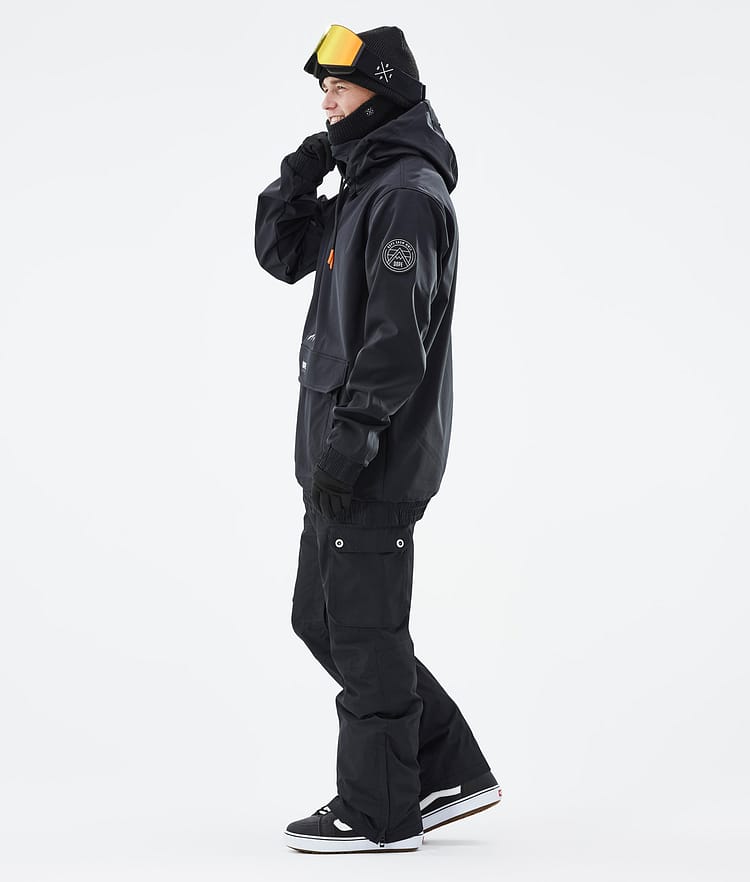 Dope Wylie Chaqueta Snowboard Hombre Patch Black, Image 4 of 9