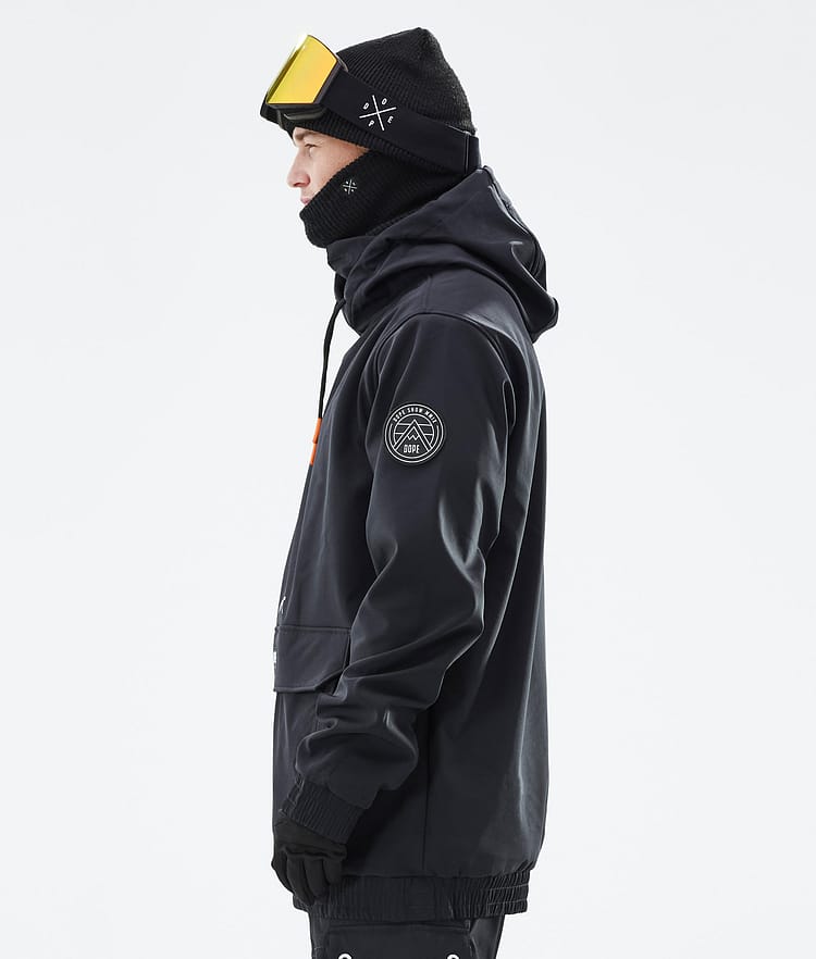 Dope Wylie Chaqueta Snowboard Hombre Patch Black, Image 6 of 9