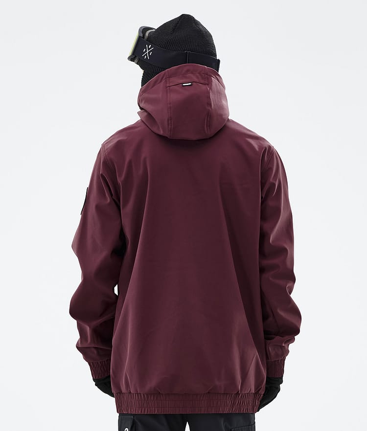 Dope Wylie Bunda na Snowboard Pánské Patch Burgundy, Image 8 of 10