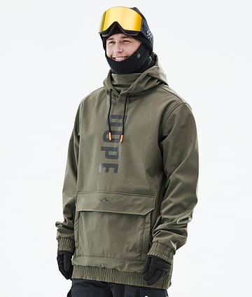 Dope Wylie Ski Jacket Olive Green