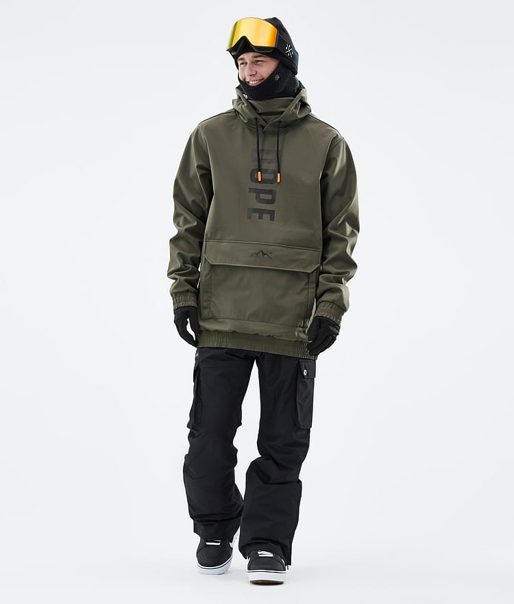 Dope Wylie Chaqueta Snowboard Hombre OG Olive Green, Image 3 of 9