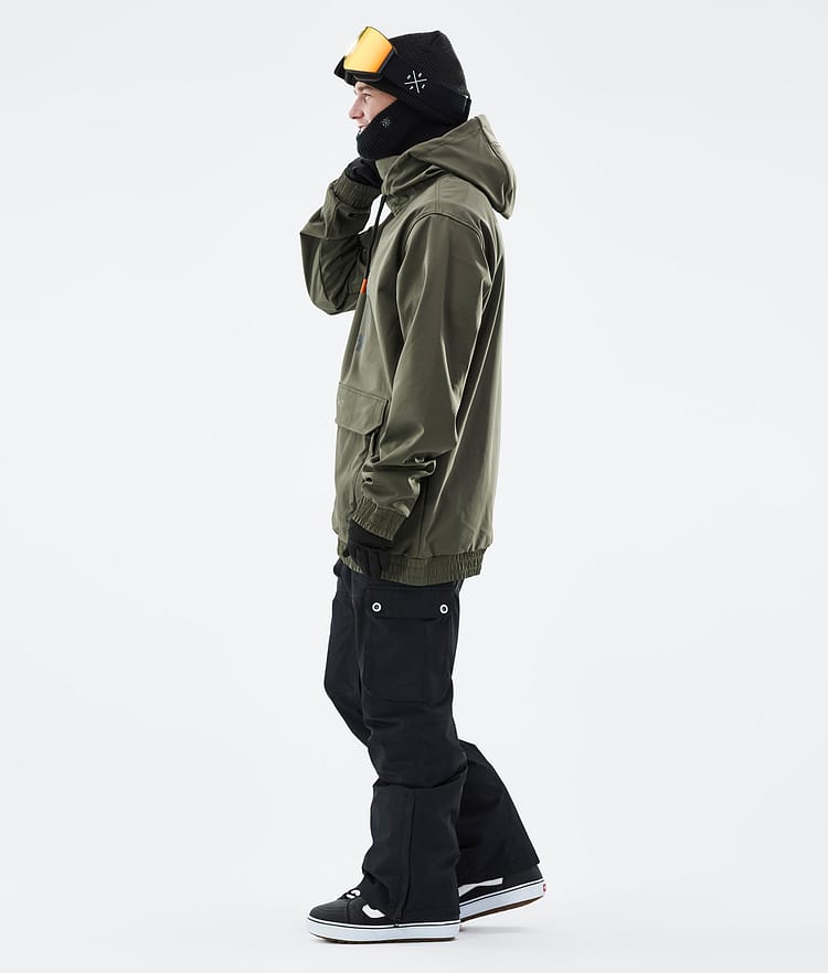 Dope Wylie Chaqueta Snowboard Hombre OG Olive Green, Image 4 of 9