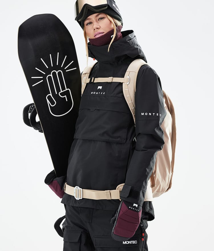 Montec Dune W 21 Bunda na Snowboard Dámské Black, Image 4 of 11