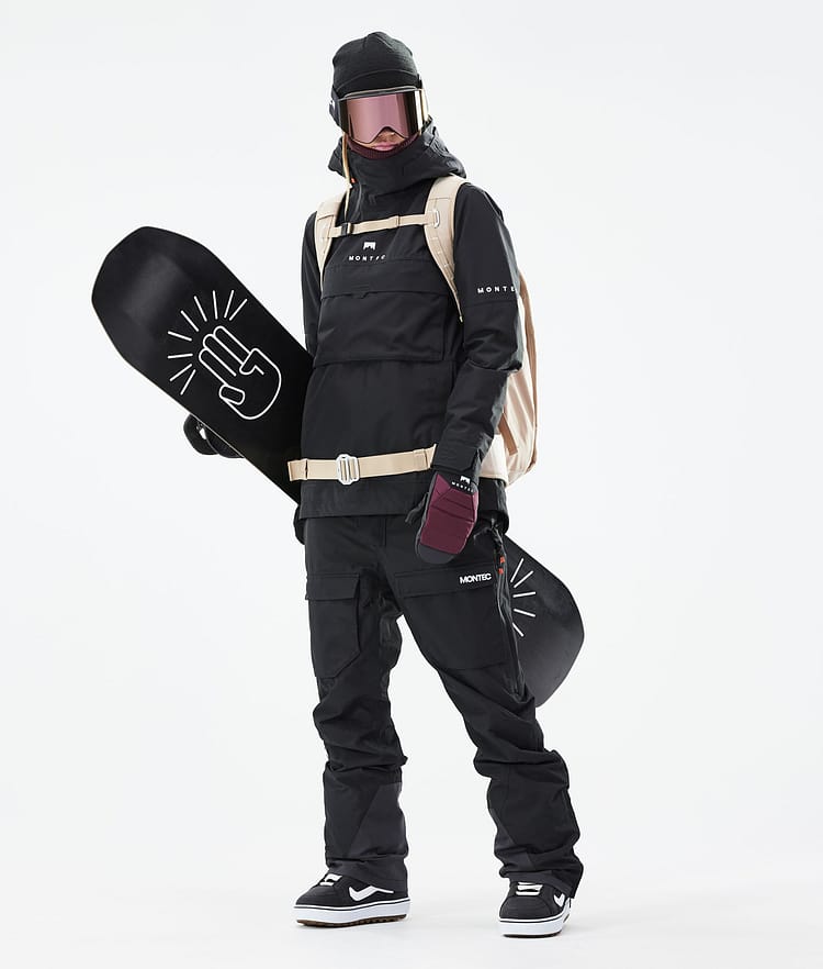 Montec Dune W 21 Bunda na Snowboard Dámské Black, Image 5 of 11