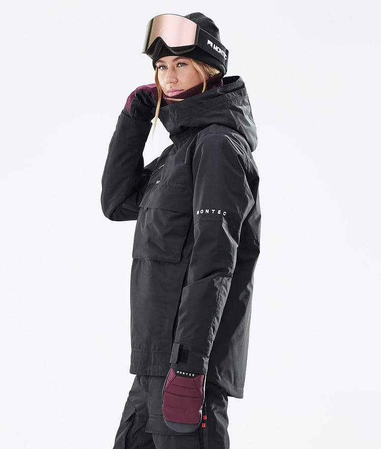 Montec Dune W 21 Bunda na Snowboard Dámské Black, Image 8 of 11
