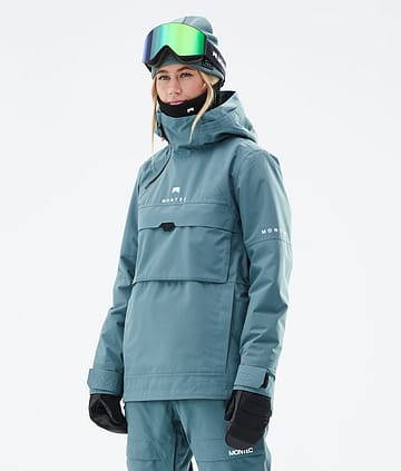 Dune W 21 Ski Jacket Kobiety Atlantic