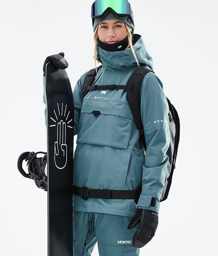 Montec Dune W 21 Bunda na Snowboard Dámské Atlantic, Image 4 of 11