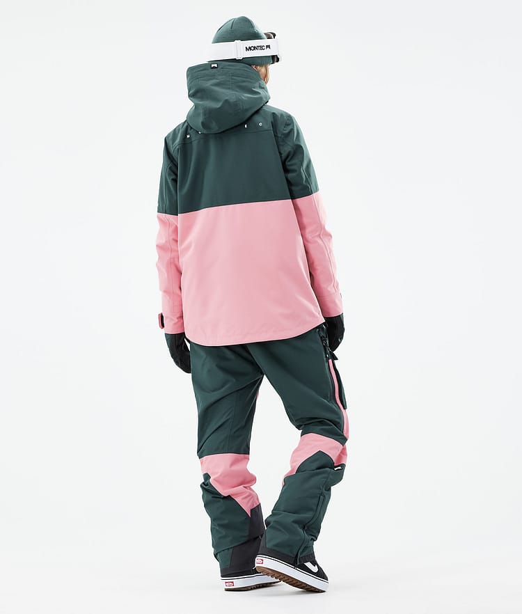 Montec Dune W 21 Chaqueta Snowboard Mujer Dark Atlantic/Pink, Image 6 of 10