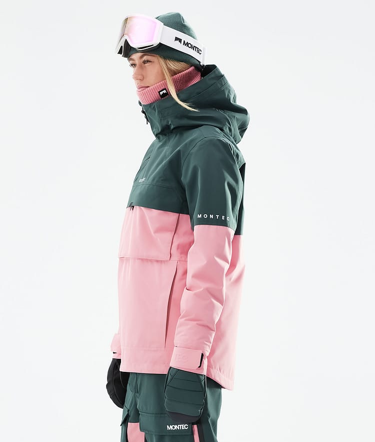 Montec Dune W 21 Chaqueta Snowboard Mujer Dark Atlantic/Pink, Image 7 of 10