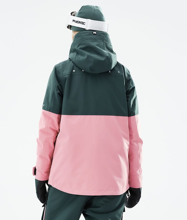 Montec Dune W 21 Chaqueta Snowboard Mujer Dark Atlantic/Pink, Image 8 of 10