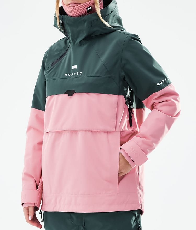 Montec Dune W 21 Chaqueta Snowboard Mujer Dark Atlantic/Pink, Image 9 of 10