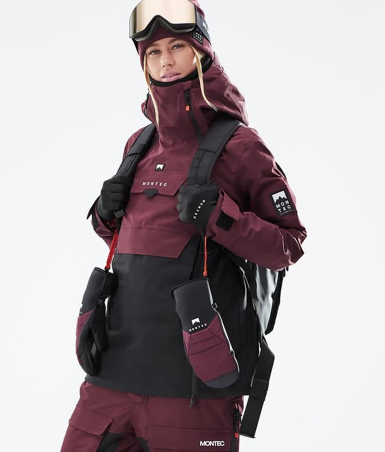 Montec Doom W 21 Chaqueta Snowboard Mujer Burgundy/Black, Image 2 of 12