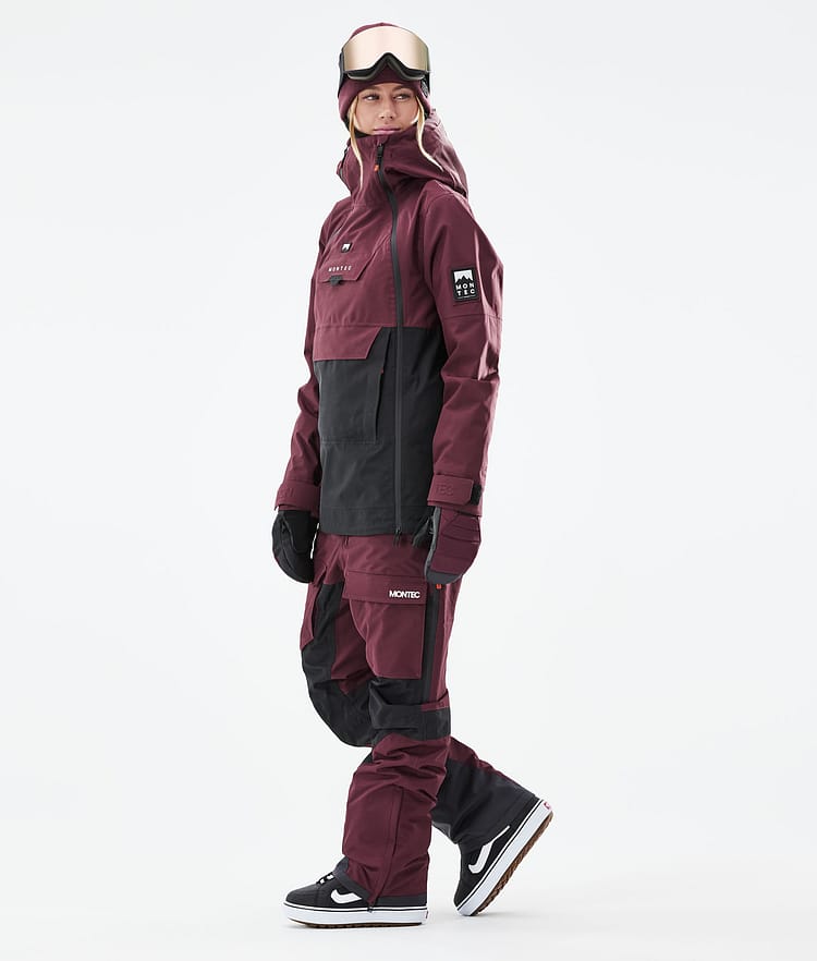 Montec Doom W 21 Chaqueta Snowboard Mujer Burgundy/Black, Image 5 of 12