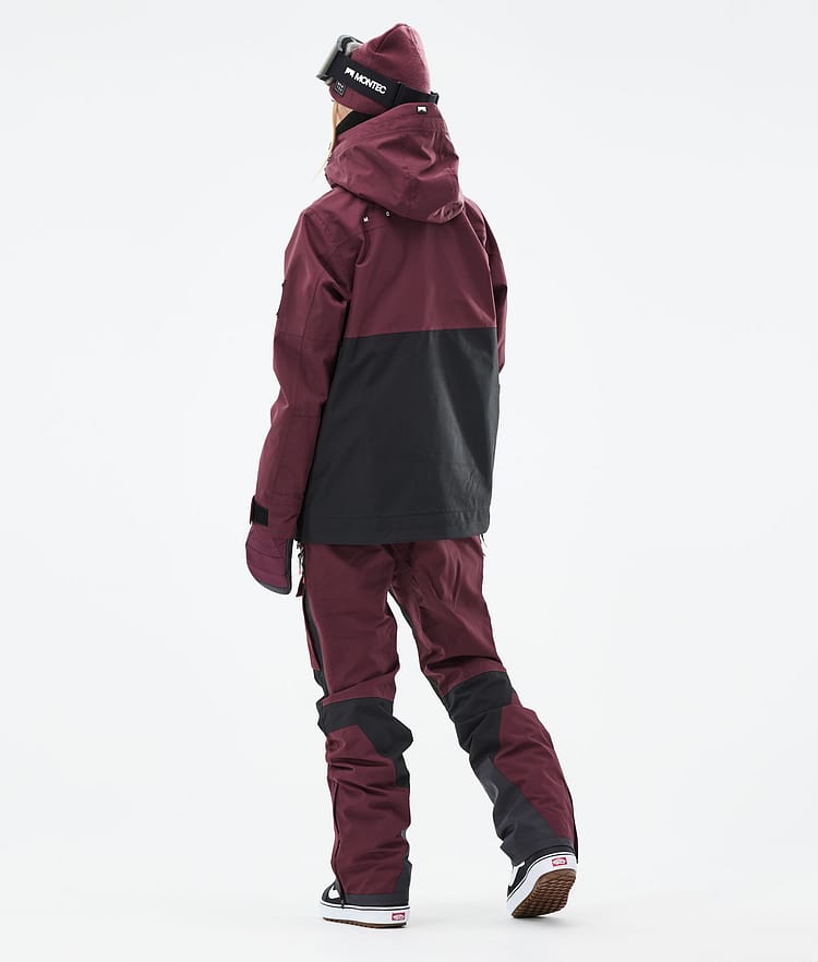 Montec Doom W 21 Chaqueta Snowboard Mujer Burgundy/Black, Image 6 of 12