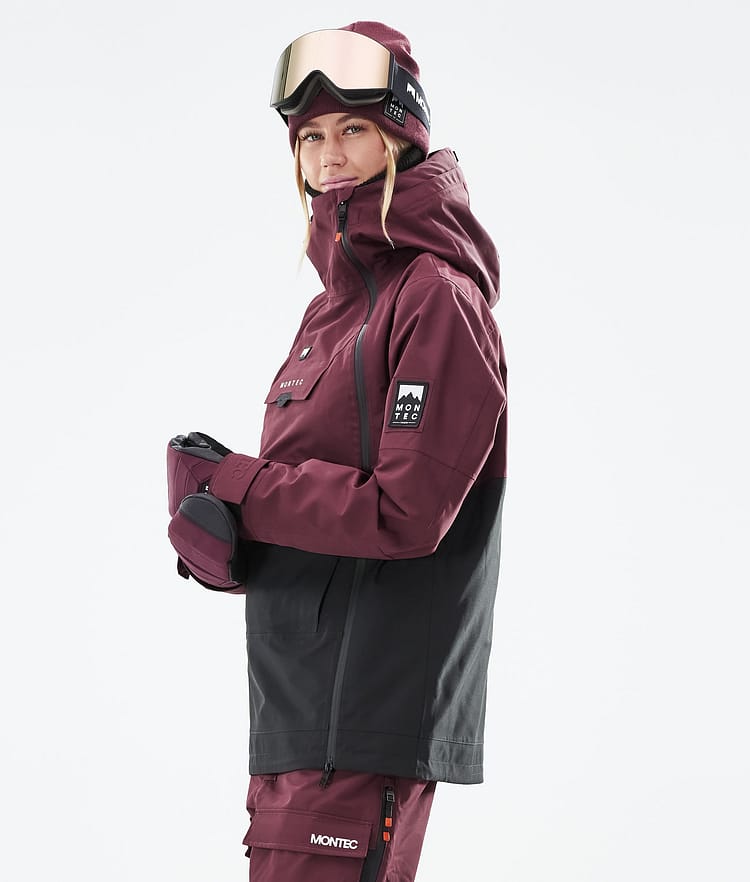 Montec Doom W 21 Chaqueta Snowboard Mujer Burgundy/Black, Image 7 of 12