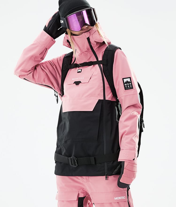 Montec Doom W 21 Kurtka Snowboardowa Kobiety Pink/Black, Image 2 of 13