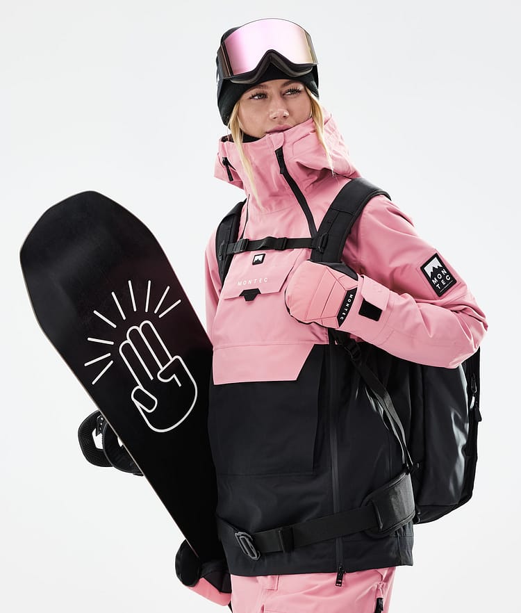 Montec Doom W 21 Kurtka Snowboardowa Kobiety Pink/Black, Image 3 of 13
