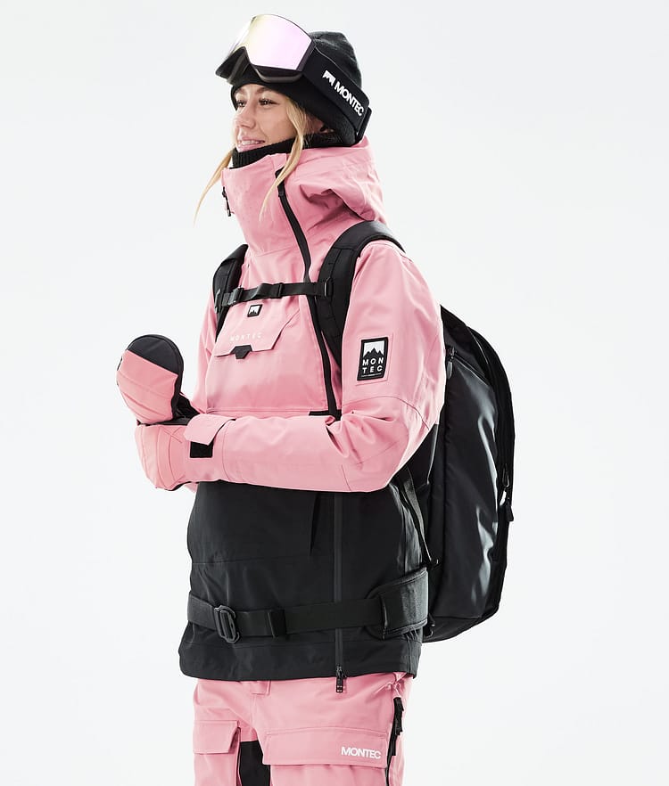 Montec Doom W 21 Kurtka Snowboardowa Kobiety Pink/Black, Image 4 of 13