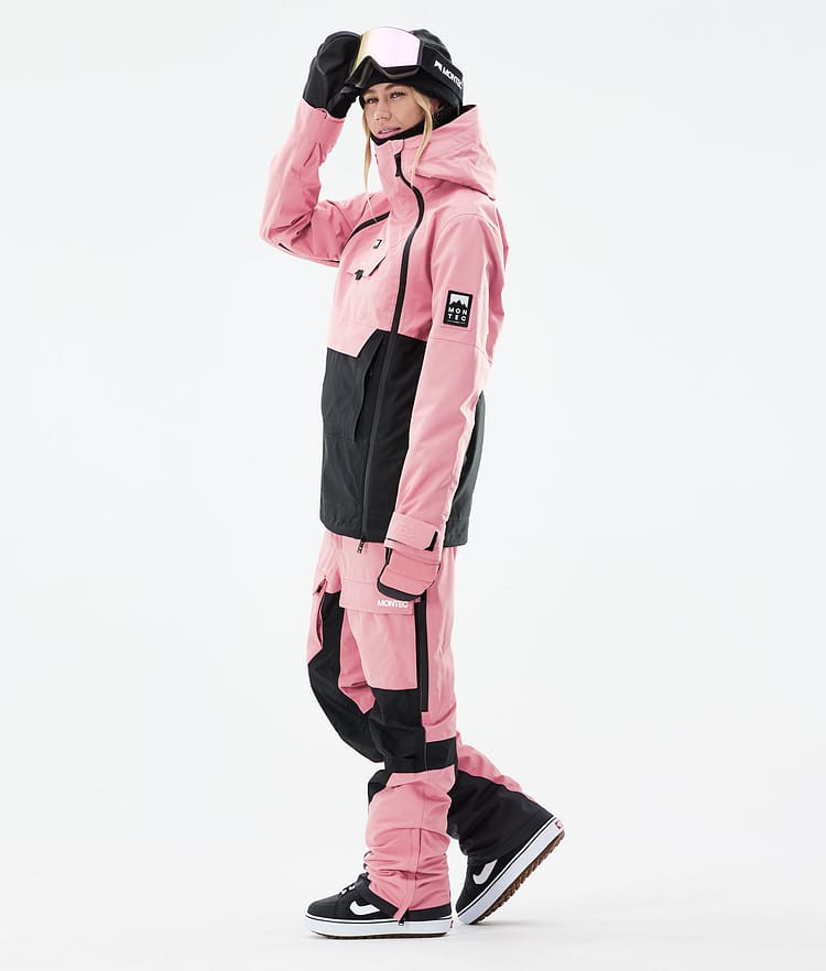 Montec Doom W 21 Kurtka Snowboardowa Kobiety Pink/Black, Image 6 of 13