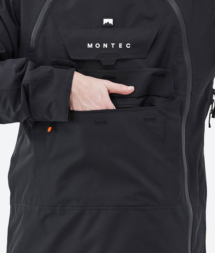 Montec Doom 21 Kurtka Snowboardowa Mężczyźni Black, Image 9 of 11