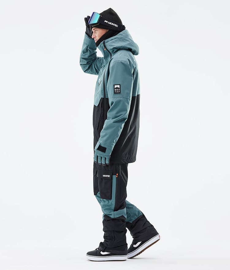 Montec Doom 21 Kurtka Snowboardowa Mężczyźni Atlantic/Black, Image 6 of 13