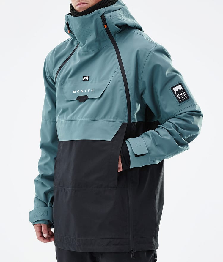 Montec Doom 21 Kurtka Snowboardowa Mężczyźni Atlantic/Black, Image 10 of 13