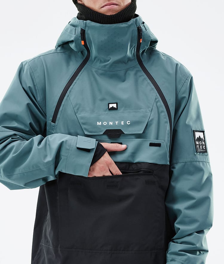 Montec Doom 21 Kurtka Snowboardowa Mężczyźni Atlantic/Black, Image 11 of 13