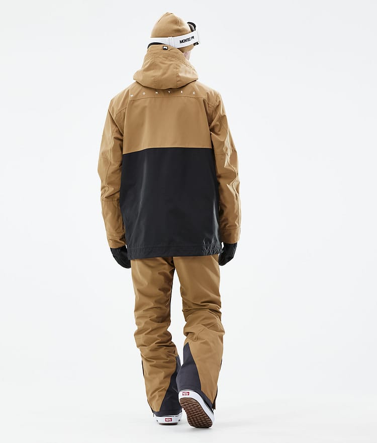 Montec Doom 21 Kurtka Snowboardowa Mężczyźni Gold/Black, Image 7 of 13