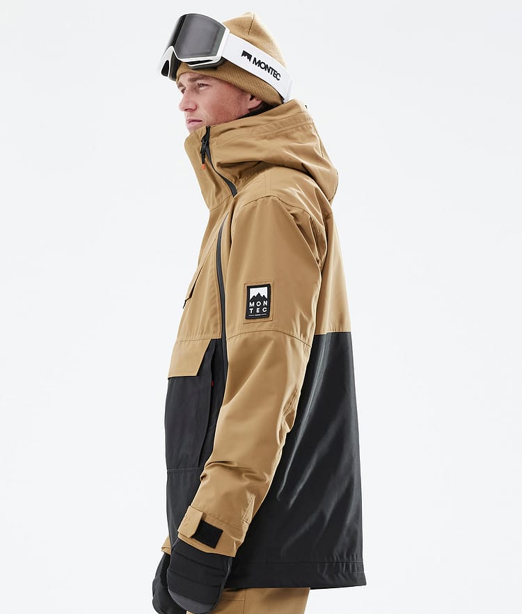 Montec Doom 21 Kurtka Snowboardowa Mężczyźni Gold/Black, Image 8 of 13