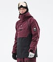 Montec Doom 21 Lyžařská Bunda Pánské Burgundy/Black