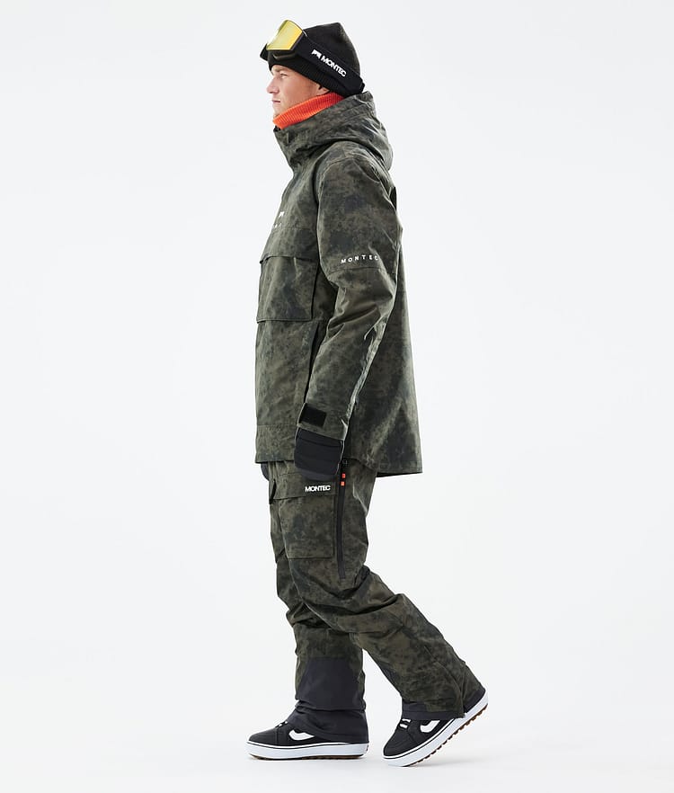 Montec Dune 21 Chaqueta Snowboard Hombre Olive Green Tiedye, Image 5 of 10