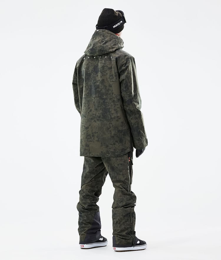 Montec Dune 21 Chaqueta Snowboard Hombre Olive Green Tiedye, Image 6 of 10