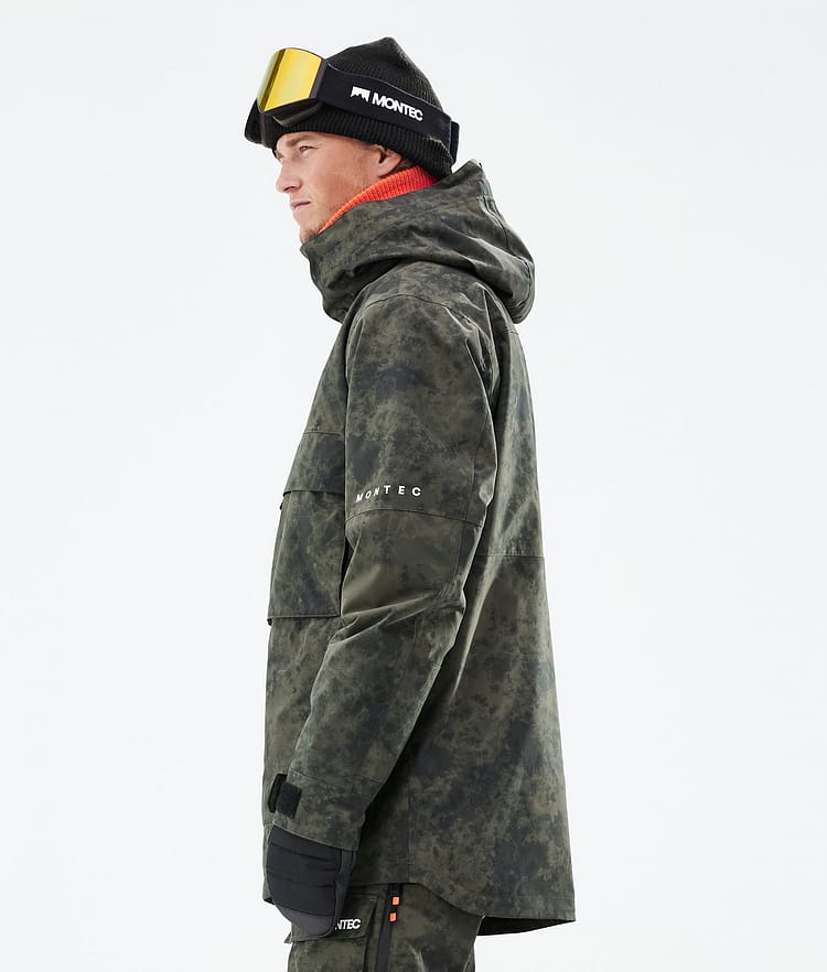 Montec Dune 21 Chaqueta Snowboard Hombre Olive Green Tiedye, Image 7 of 10