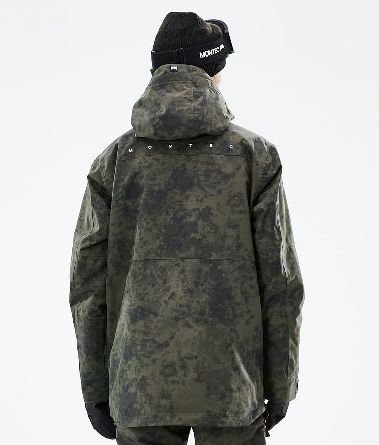 Montec Dune 21 Chaqueta Snowboard Hombre Olive Green Tiedye, Image 8 of 10