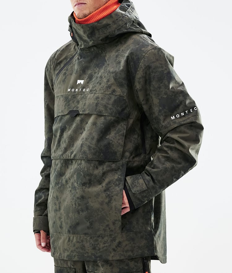 Montec Dune 21 Chaqueta Snowboard Hombre Olive Green Tiedye, Image 9 of 10
