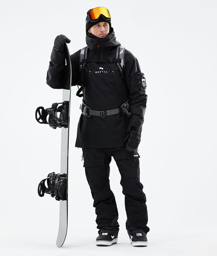Montec Anzu Bunda na Snowboard Pánské Black, Image 4 of 11