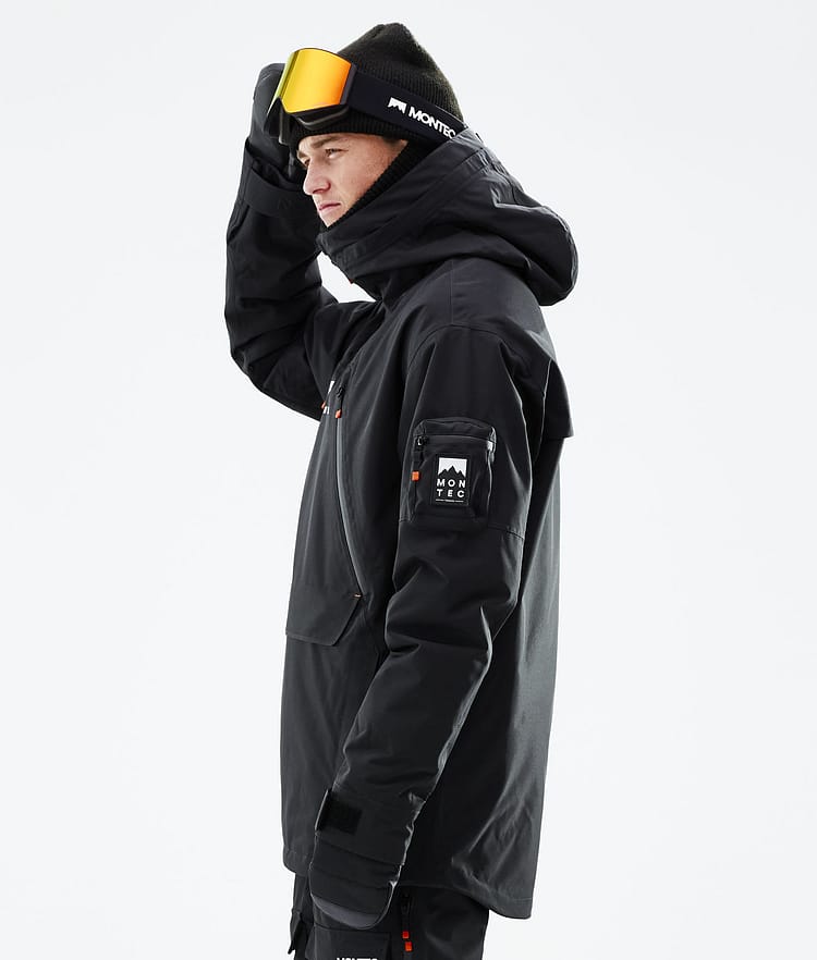 Montec Anzu Bunda na Snowboard Pánské Black, Image 7 of 11