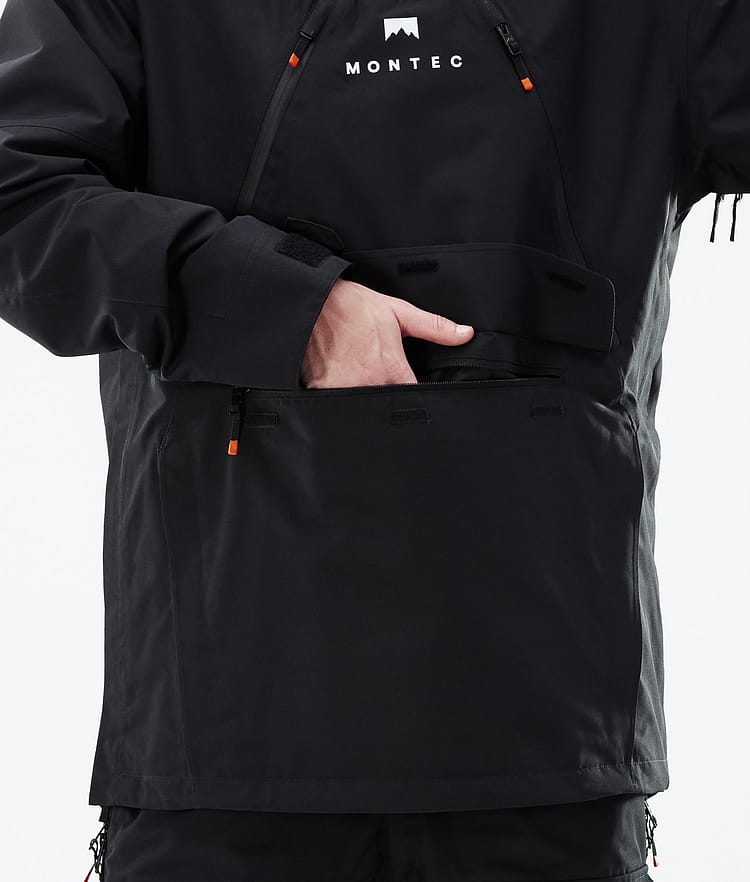 Montec Anzu Bunda na Snowboard Pánské Black, Image 11 of 11