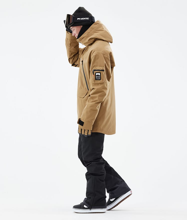Montec Anzu Chaqueta Snowboard Hombre Gold Renewed, Image 5 of 11