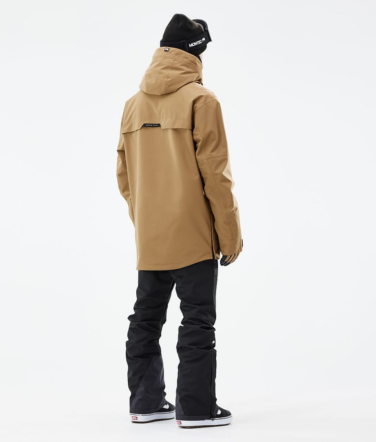 Montec Anzu Chaqueta Snowboard Hombre Gold Renewed, Image 6 of 11