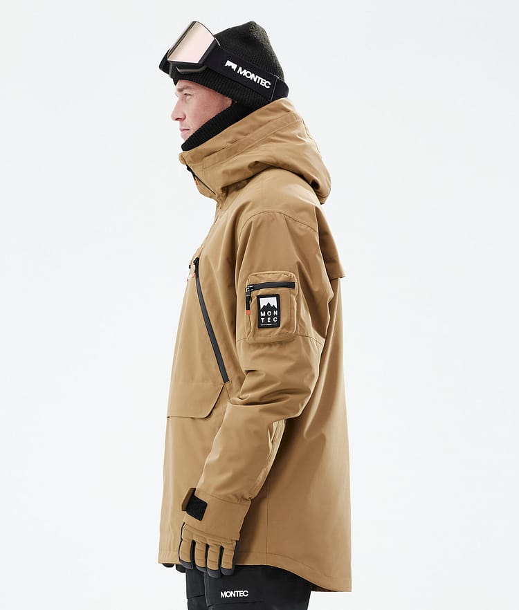 Montec Anzu Chaqueta Snowboard Hombre Gold Renewed, Image 7 of 11