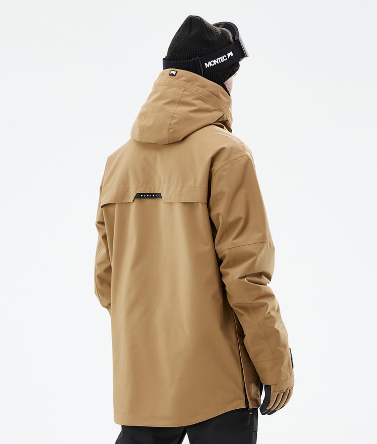 Montec Anzu Chaqueta Snowboard Hombre Gold Renewed, Image 8 of 11