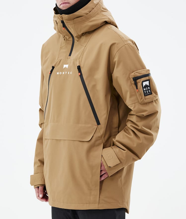 Montec Anzu Chaqueta Snowboard Hombre Gold Renewed, Image 9 of 11