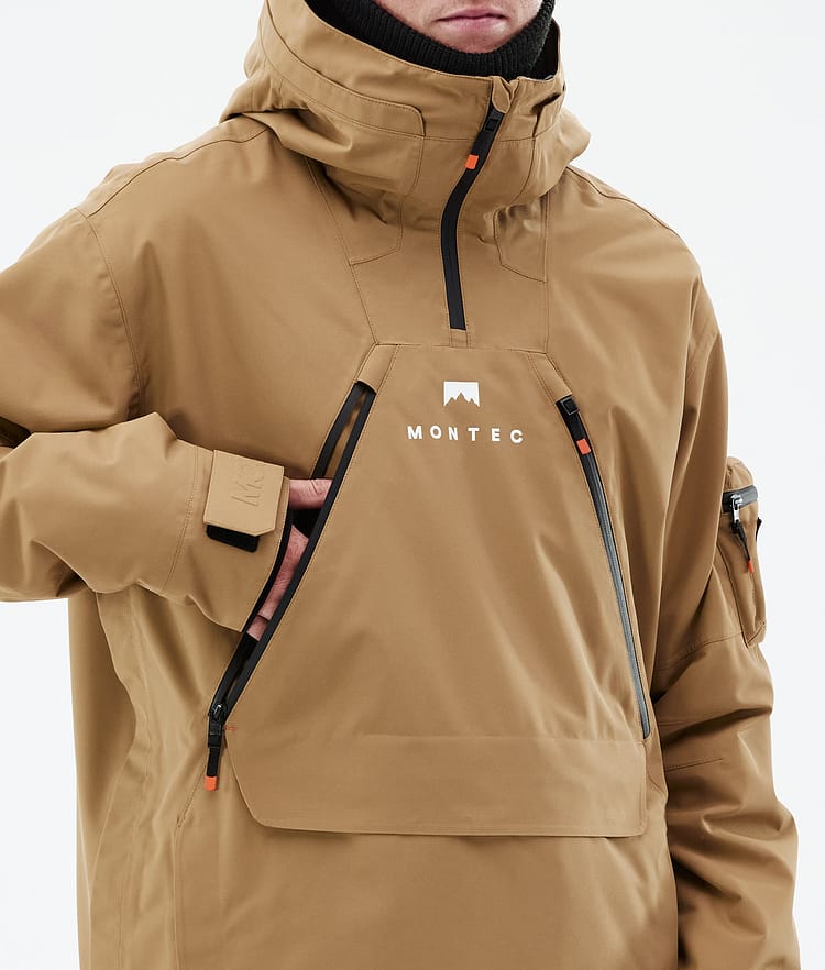 Montec Anzu Chaqueta Snowboard Hombre Gold Renewed, Image 11 of 11