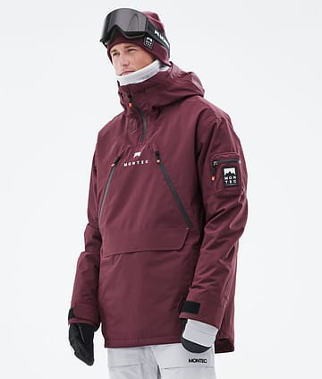 Montec Anzu Snowboard Jacket Burgundy