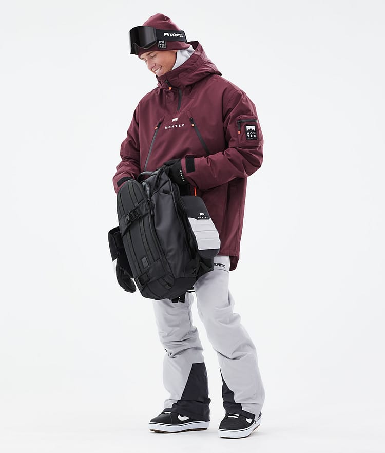 Montec Anzu Chaqueta Snowboard Hombre Burgundy, Image 4 of 11