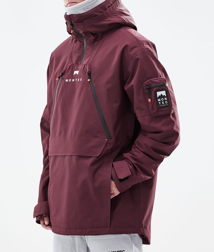 Montec Anzu Chaqueta Snowboard Hombre Burgundy, Image 9 of 11