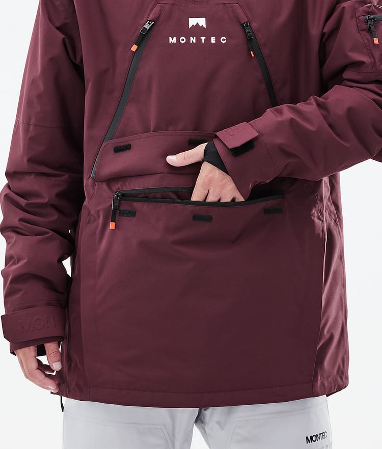 Anzu Chaqueta Esquí Hombre Burgundy, Image 11 of 11