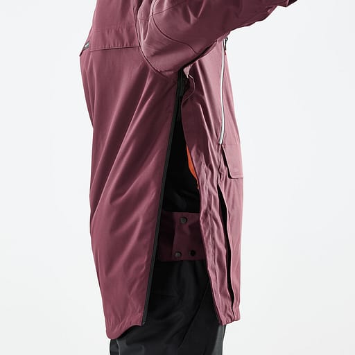 Cremallera lateral con tapeta interior